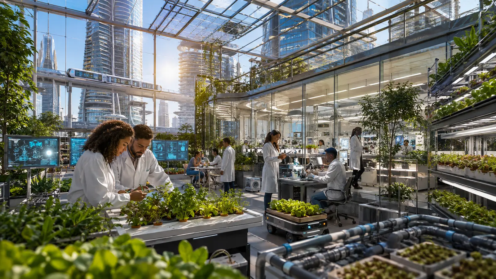 AgroNEXO, universidade e laboratórios de alta tecnologia integrados