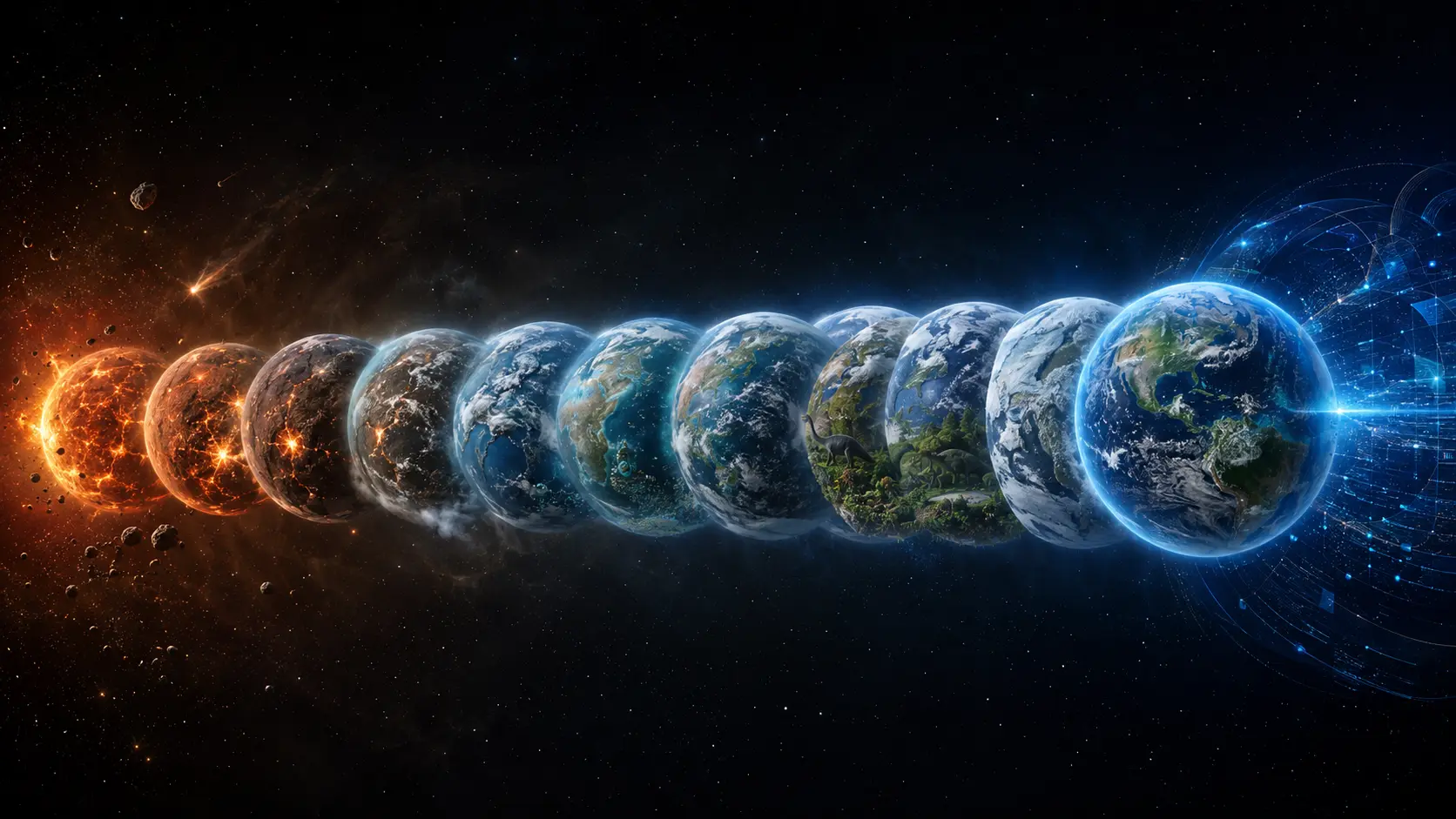 Alpha Earth Evolution